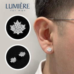 Khuyên Tai Lá Phong DSQ Lumière Jewelry | A10