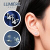 Khuyên Tai Bướm Đính Đá Bạc 925 Lumière Jewelry | A81