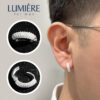 Khuyên Tai Tròn Full Đá Lumière Jewelry | A23